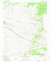 Seligman East 1981 topographic map thumbnail
