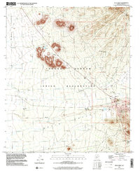 Sells West 1996 topographic map thumbnail