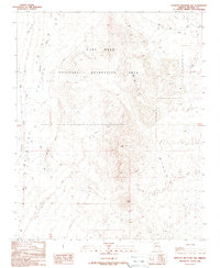 Senator Mountain NW 1989 topographic map thumbnail