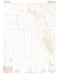 Senator Mountain SW 1989 topographic map thumbnail