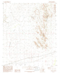 Sentinel NE 1986 topographic map thumbnail