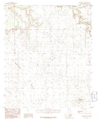 Sentinel Peak 1986 topographic map thumbnail