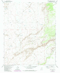 Seven Springs 1979 topographic map thumbnail