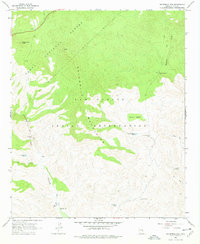 Sevenmile Mts. 1966 topographic map thumbnail