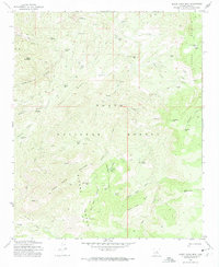 Sheep Basin Mtn. 1972 topographic map thumbnail