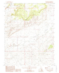 Shinarump Point 1988 topographic map thumbnail