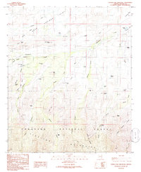 Shingle Mill Mountain 1985 topographic map thumbnail
