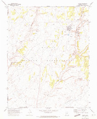 Shonto 1970 topographic map thumbnail