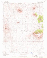 Shonto Butte 1967 topographic map thumbnail