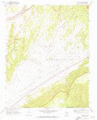 Shonto SE 1970 topographic map thumbnail