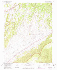 Shonto SE 1970 topographic map thumbnail