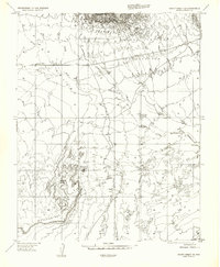 Short Creek SE topographic map thumbnail
