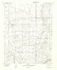Short Creek SW topographic map thumbnail