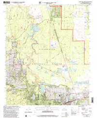 Show Low North 1998 topographic map thumbnail