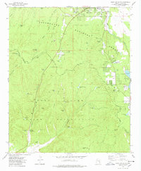 Show Low South 1977 topographic map thumbnail