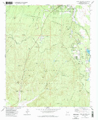 Show Low South 1977 topographic map thumbnail