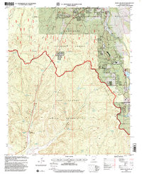 Show Low South 1998 topographic map thumbnail