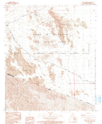 Sierra Arida 1990 topographic map thumbnail
