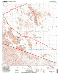 Sierra Arida 1996 topographic map thumbnail