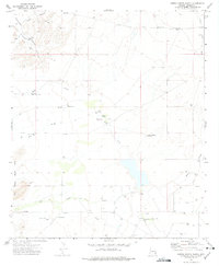 Sierra Bonita Ranch 1972 topographic map thumbnail