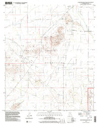Silver Reef Mountains 1996 topographic map thumbnail