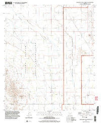 Silver Reef Mountains SE 1996 topographic map thumbnail