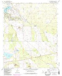 Silver Springs 1971 topographic map thumbnail
