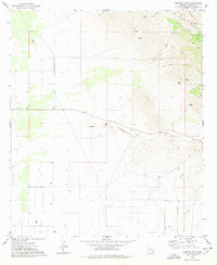 Simmons Peak 1978 topographic map thumbnail