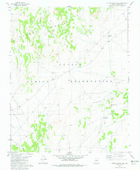 Sitting Coyote Hill 1982 topographic map thumbnail