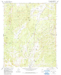 Skull Valley 1979 topographic map thumbnail