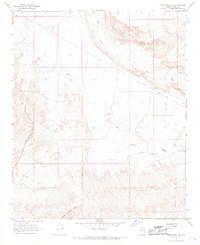 Smith Peak NW 1967 topographic map thumbnail