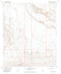 Smith Peak NW 1967 topographic map thumbnail