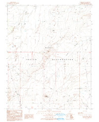 Snake Butte 1991 topographic map thumbnail