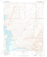 Snap Canyon West 1971 topographic map thumbnail