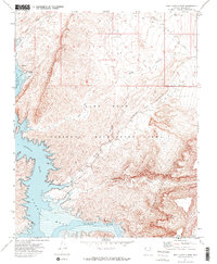 Snap Canyon West 1971 topographic map thumbnail