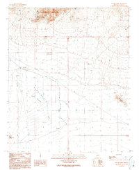 Socorro Mine 1990 topographic map thumbnail