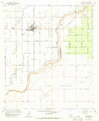 Somerton 1965 topographic map thumbnail