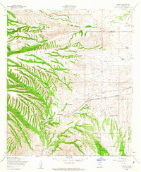 Sonoita 1958 topographic map thumbnail