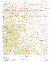 Sonoita 1958 topographic map thumbnail