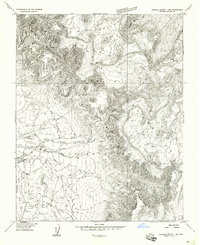 Sonsala Butte 1 NW topographic map thumbnail
