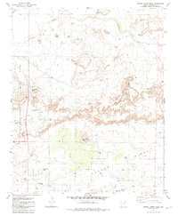 Sorrel Horse Mesa 1982 topographic map thumbnail