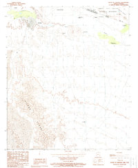 South of Lukeville 1988 topographic map thumbnail