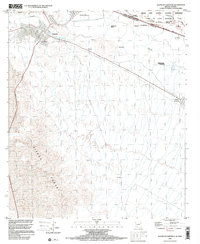South of Lukeville 1996 topographic map preview