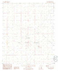 South of Theba 1986 topographic map thumbnail