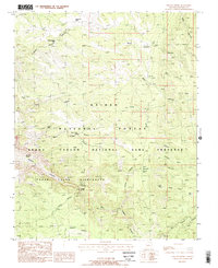 Sowats Spring 1988 topographic map thumbnail