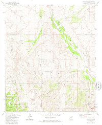 Soza Canyon 1981 topographic map thumbnail