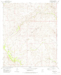 Soza Mesa 1981 topographic map thumbnail