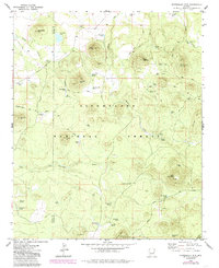 Sponseller Mtn. 1976 topographic map thumbnail