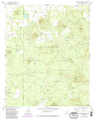 Sponseller Mtn. 1976 topographic map thumbnail