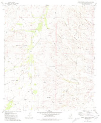 Spring Water Canyon 1981 topographic map thumbnail